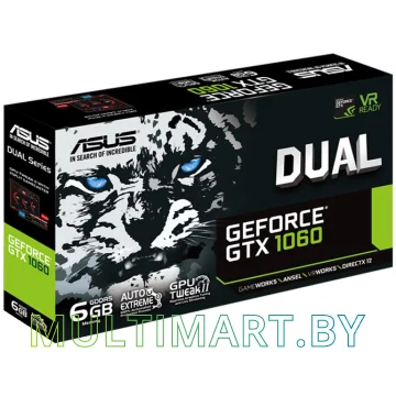 Видеокарта ASUS GeForce GTX 1060 6GB GDDR5 (DUAL-GTX1060-6G) картинка 5